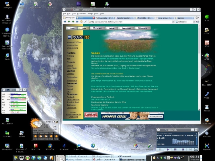 KDE Desktop (Linux)